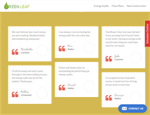 Tablet Screenshot of greenleaf-energy.com